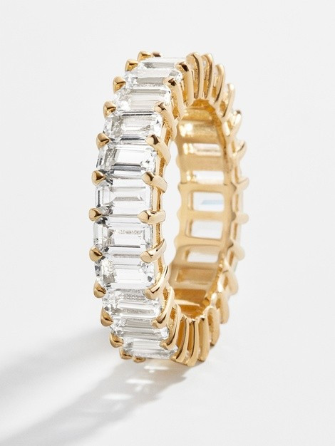 Alidia 18K Gold Topaz Ring | BaubleBar (US)