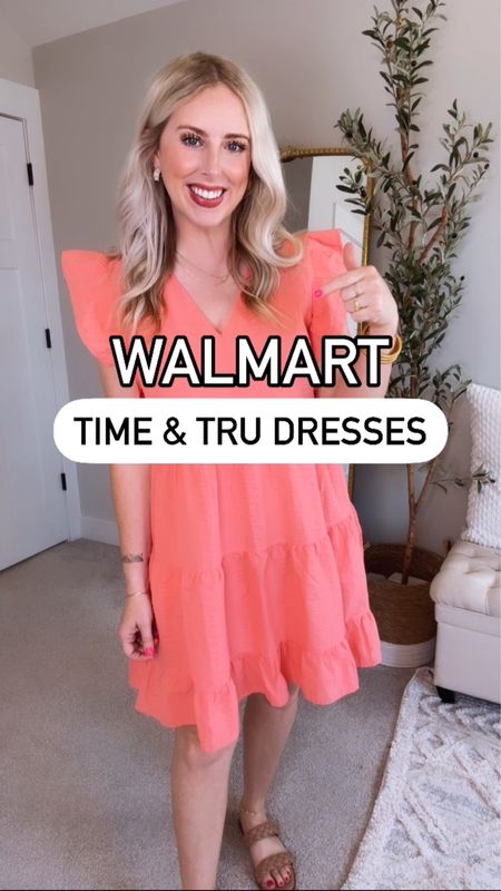 Instagram reel, Walmart outfit, Walmart dress, Walmart fashion, time and tru, time and tru dress, flutter sleeve dress, summer dress, white dress, eyelet dress 

Medium in all 4 styles!

#LTKFindsUnder50 #LTKStyleTip #LTKSeasonal