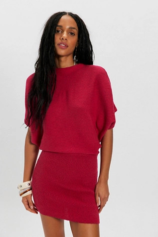 Amara Mini Sweater Dress | Free People (Global - UK&FR Excluded)