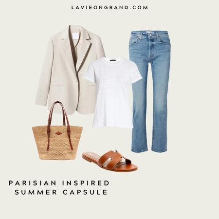 Summer Capsule
Linen Blazer
Straight Leg Denim
Ba&sh Panier 


#LTKFind #LTKSeasonal #LTKstyletip