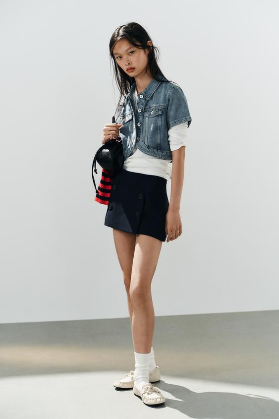 Zara - Leather Gathered Flat Loafers - Woman | Zara AU