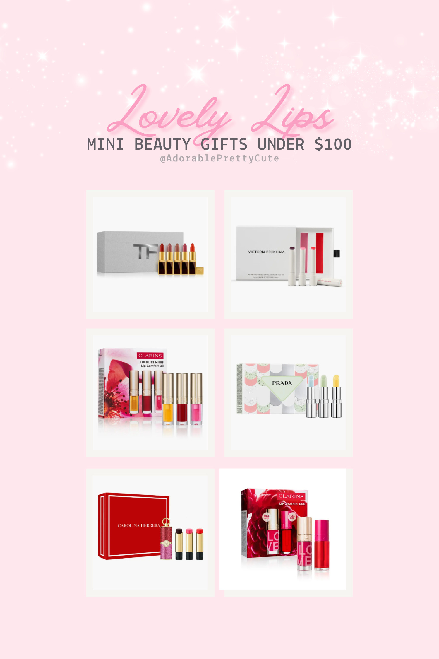 Luxury Lip Sets Worth It｜Mini Beauty Gifts for Mom & Girlfriend 💄💗
A curated edit of mini lip oil and balm sets — from luxury picks to affordable favorites. Easy, gift-ready sets that let you try multiple shades while keeping lips glossy and hydrated.
Perfect for Mother’s Day, girlfriends, or anyone who loves beauty essentials with a little extra.
#LipGiftSet #BeautyGiftIdeas #MothersDayGift #GiftForHer #MiniBeauty #LipStick #LipOil #LipBalmSet #LuxuryBeauty #LuxuryLipSet #AffordableBeauty #GlossyLips #NordstromBeauty #LTKFinds #Under100 

 #LTKbeauty #LTKsale #LTKgiftguide