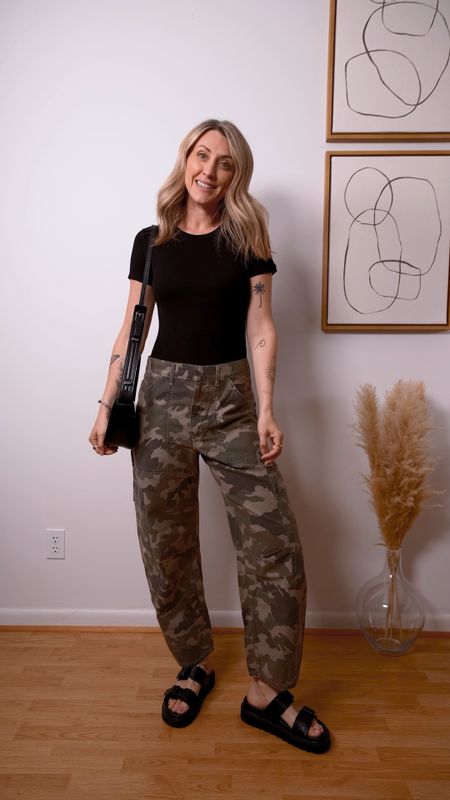 Accidentally ordered barrel jeans and  it sure if I love them or…?? Leave me a comment and let me know your thoughts! Hurt my feelings if you have to 😂 

Barrel jeans | camo jeans 

#LTKVideo #LTKstyletip #LTKfindsunder50