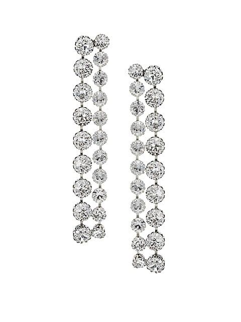 Boucle d'Oreill Glass Crystal Chandelier Earrings | Saks Fifth Avenue