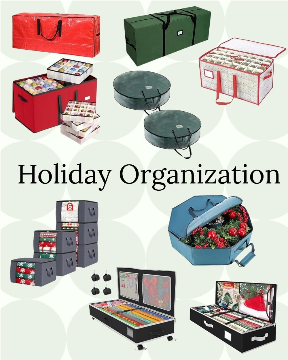 Keeping organized helps keep me sane, these are some holiday organization must haves, your 2026 self will thank you!  

#LTKHome #LTKFindsUnder50 #LTKHoliday