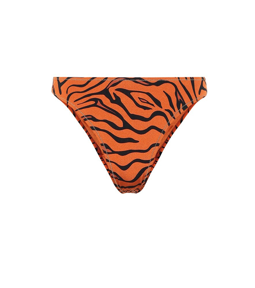 Reina Olga Selvaggia tiger-print bikini bottoms | Mytheresa (US/CA)