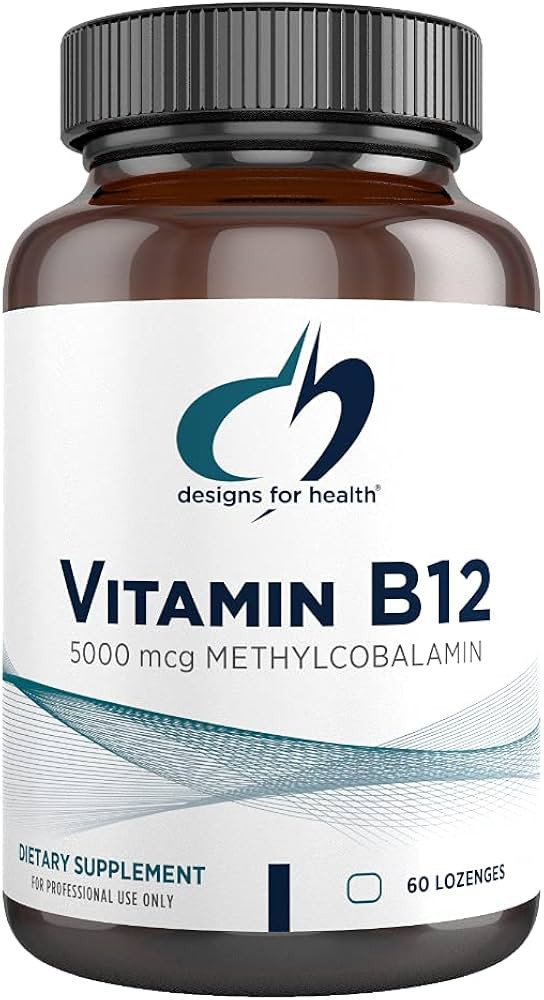 Designs for Health Vitamin B12 Lozenges - 5000mcg B12 Methylcobalamin Methyl B12 - Vegan Vitamin ... | Amazon (US)