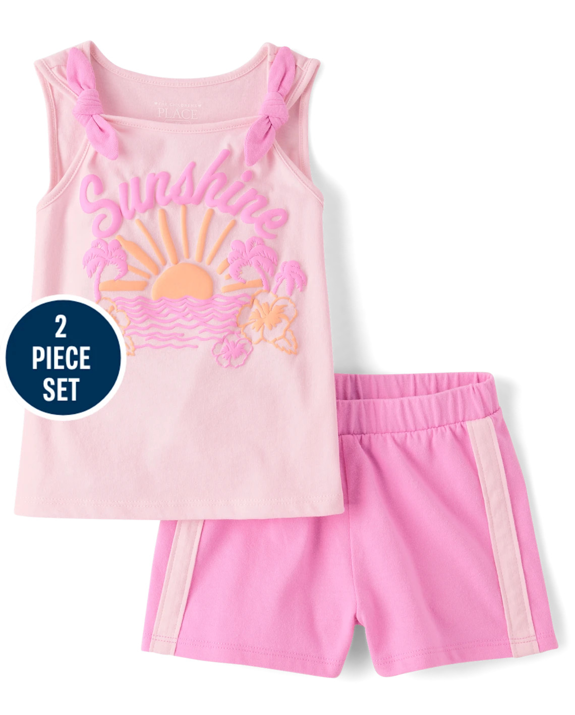 Toddler Girls Sunshine 2-Piece Outfit Set - pink | The Children's Place