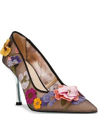Blue by Betsey Johnson Aimey Colorful Floral Pumps | Dillard's | Dillard's