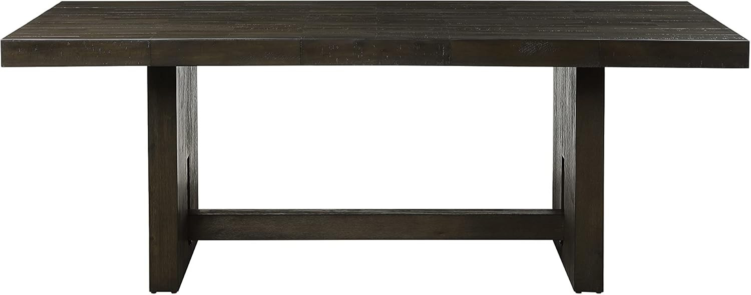 Amazon.com - Knocbel Rustic Rectangular Dining Table with Trestle Base, 150lbs Weight Capacity, 4... | Amazon (US)