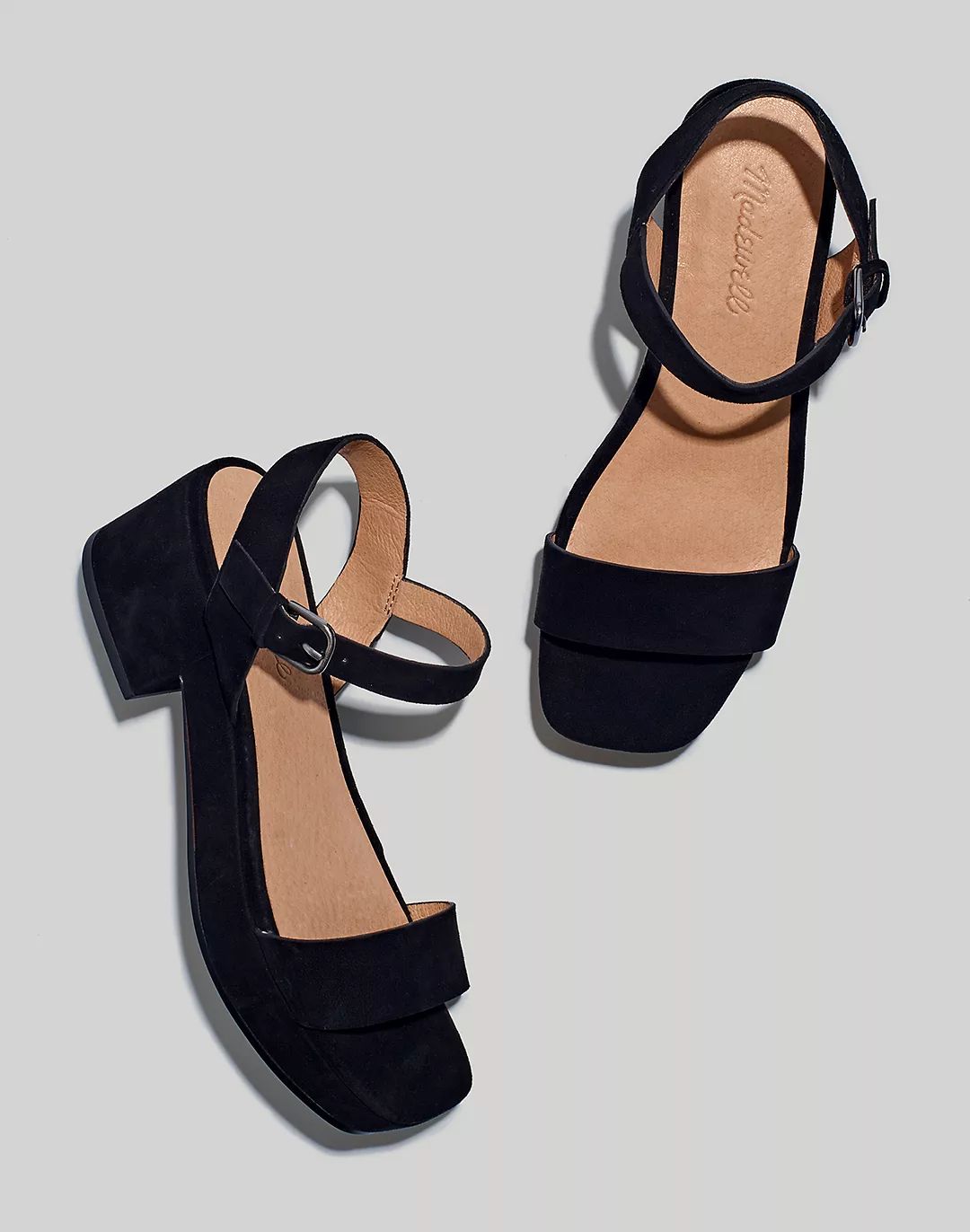The Lina Platform Sandal in Suede | Madewell