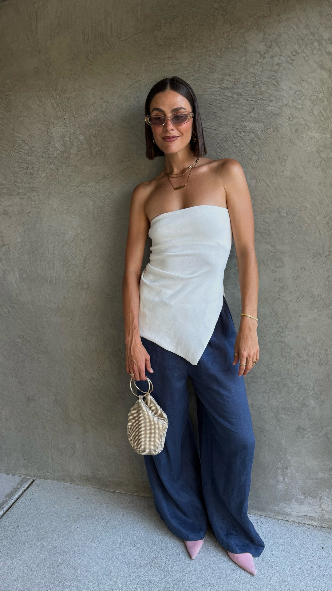 My outfit formula for style and comfort is drawstring pants with a nice top - I sized down to a small in this top (small bust) and stuck to my usual size 10 in the pants although they are very oversized - you can size down in this style if you prefer 

#LTKsummer #LTKdatenight #LTKaustralia