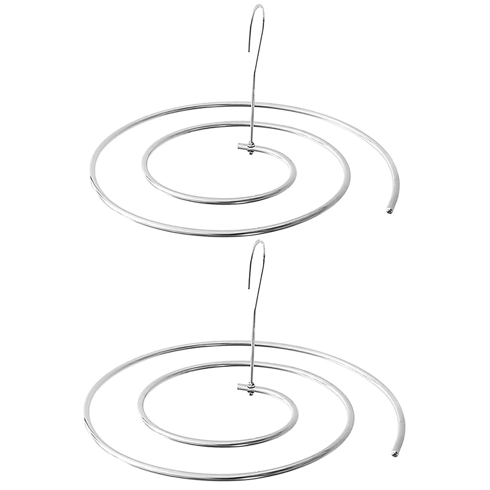 Pack of 2 Spiral Sheet Hanger, 304 Stainless Steel, Hangers Space Saving for Bedspreads Coverlets... | Amazon (US)
