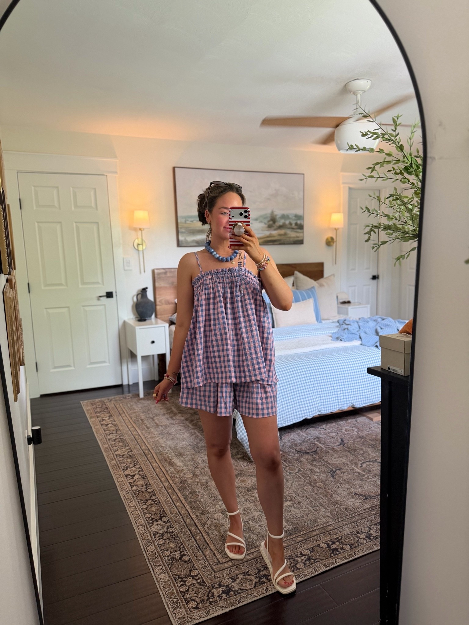 Today’s brunch outfit 🩵💜 finally wearing this viral set I grabbed a couple weeks ago! So comfy and an easy throw-on! In a size medium but honestly could have gone down a size 💫

Amazon set, gingham two piece, gingham viral set

#LTKootd #LTKdayinmylife #LTKSeasonal