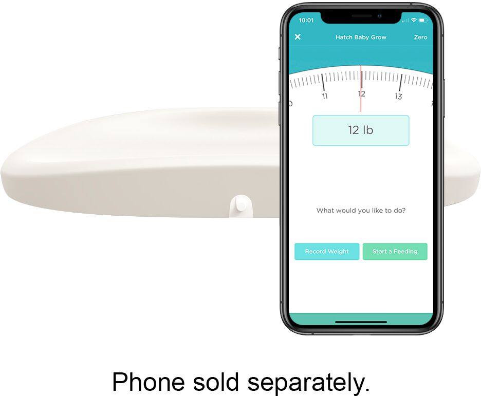 Hatch Grow Smart Changing Pad and Scale White HBG16001WHT - Best Buy | Best Buy U.S.