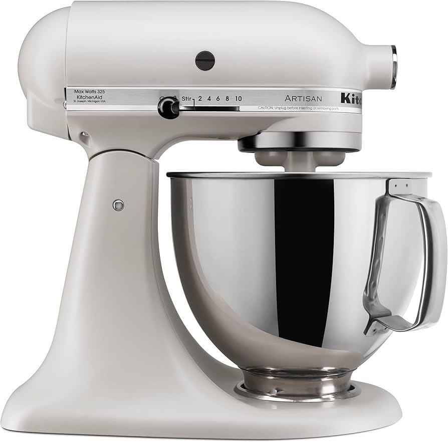 KitchenAid Artisan Series 5-Quart Tilt-Head Stand Mixer - KSM150PS, Milkshake | Amazon (US)