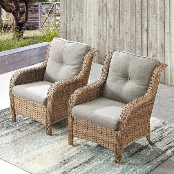 Carolina Wicker Premium All-Weather Wicker Outdoor Lounge Chair | Wayfair North America
