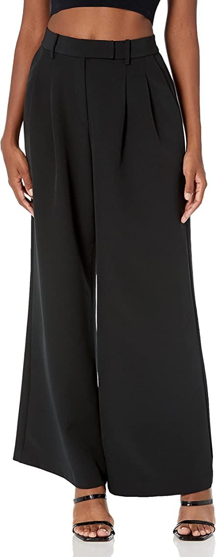 The Drop Women's Standard Wyatt Oversized Pleat Front Trouser | Amazon (US)