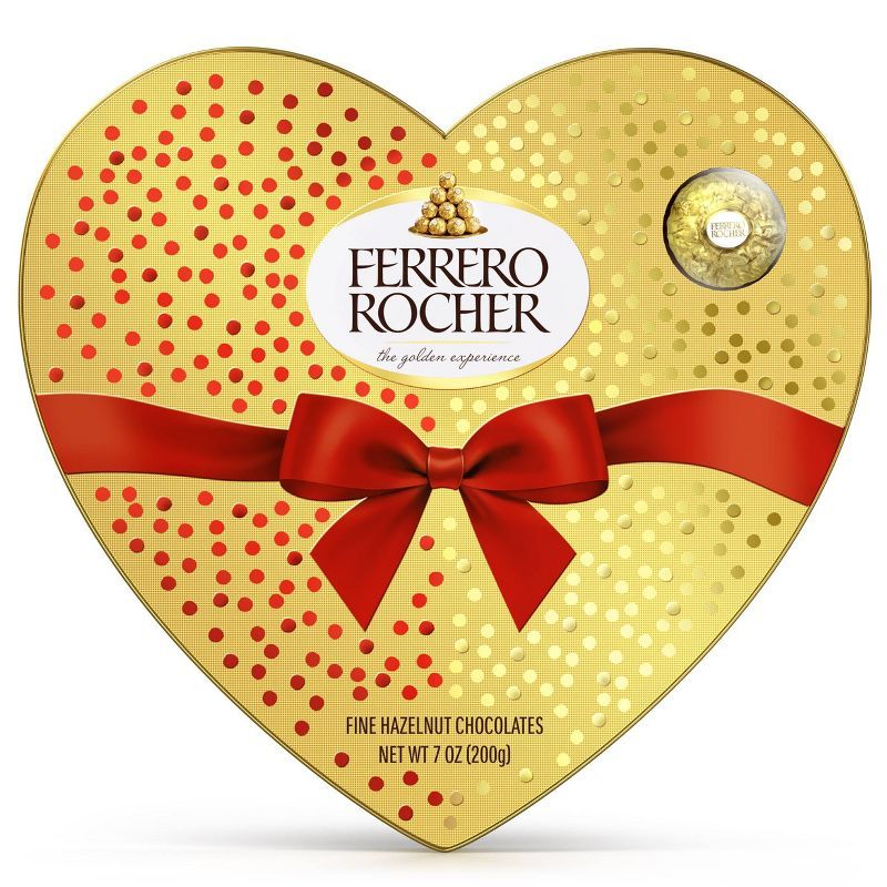 Ferrero Rocher Valentine's Fine Hazelnut Chocolates - 7oz | Target
