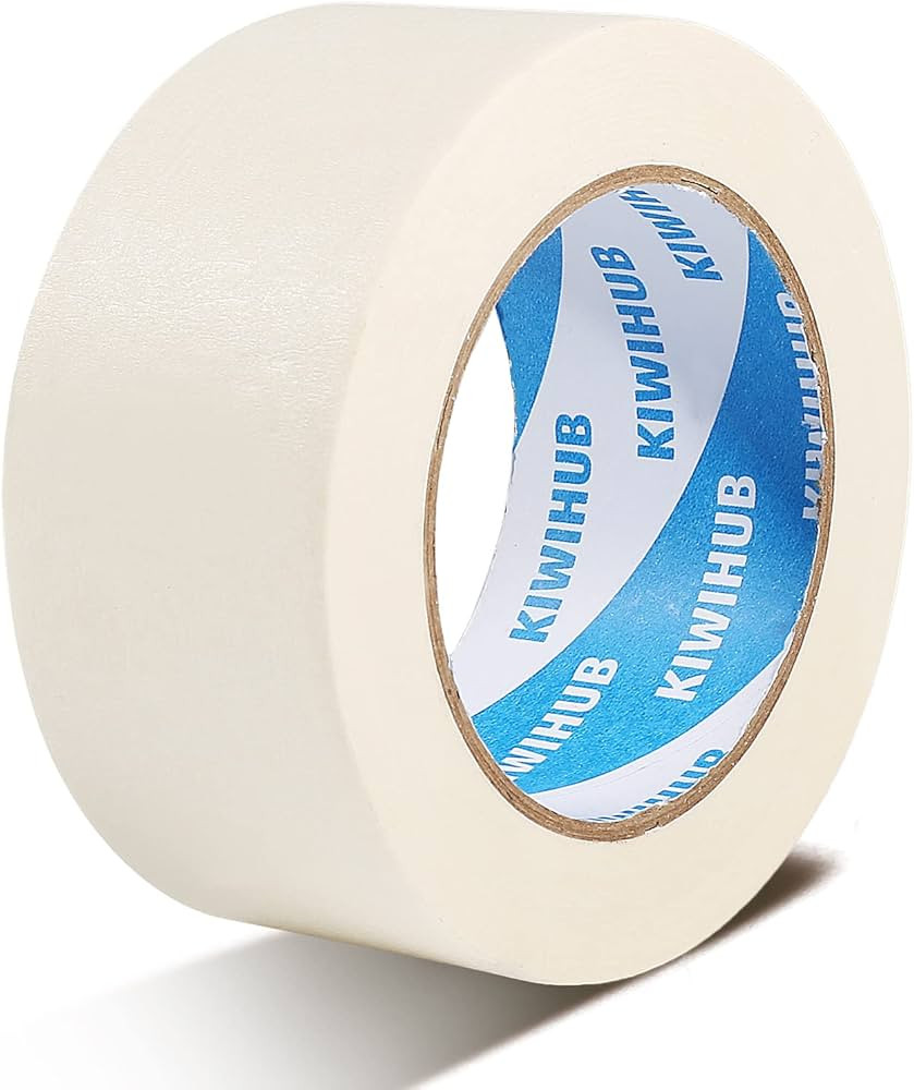 White Masking Tape, Medium Adhesive Painters Tape for Painting, Home, Office, School Stationery, ... | Amazon (US)