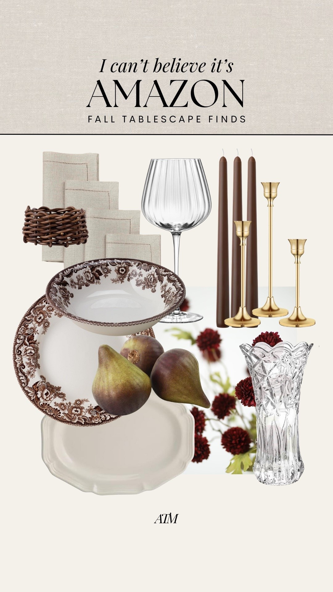 Amazon fall tablescape finds! 

fall tablescape, seasonal tablescape, thanksgiving tablescape, brown thanksgiving tablescape, thanksgiving hosting, amazon hosting 

#LTKSeasonal #LTKHome #LTKStyleTip