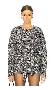 Lovers and Friends Whitley Jacket in Grey from Revolve.com | Revolve Clothing (Global)