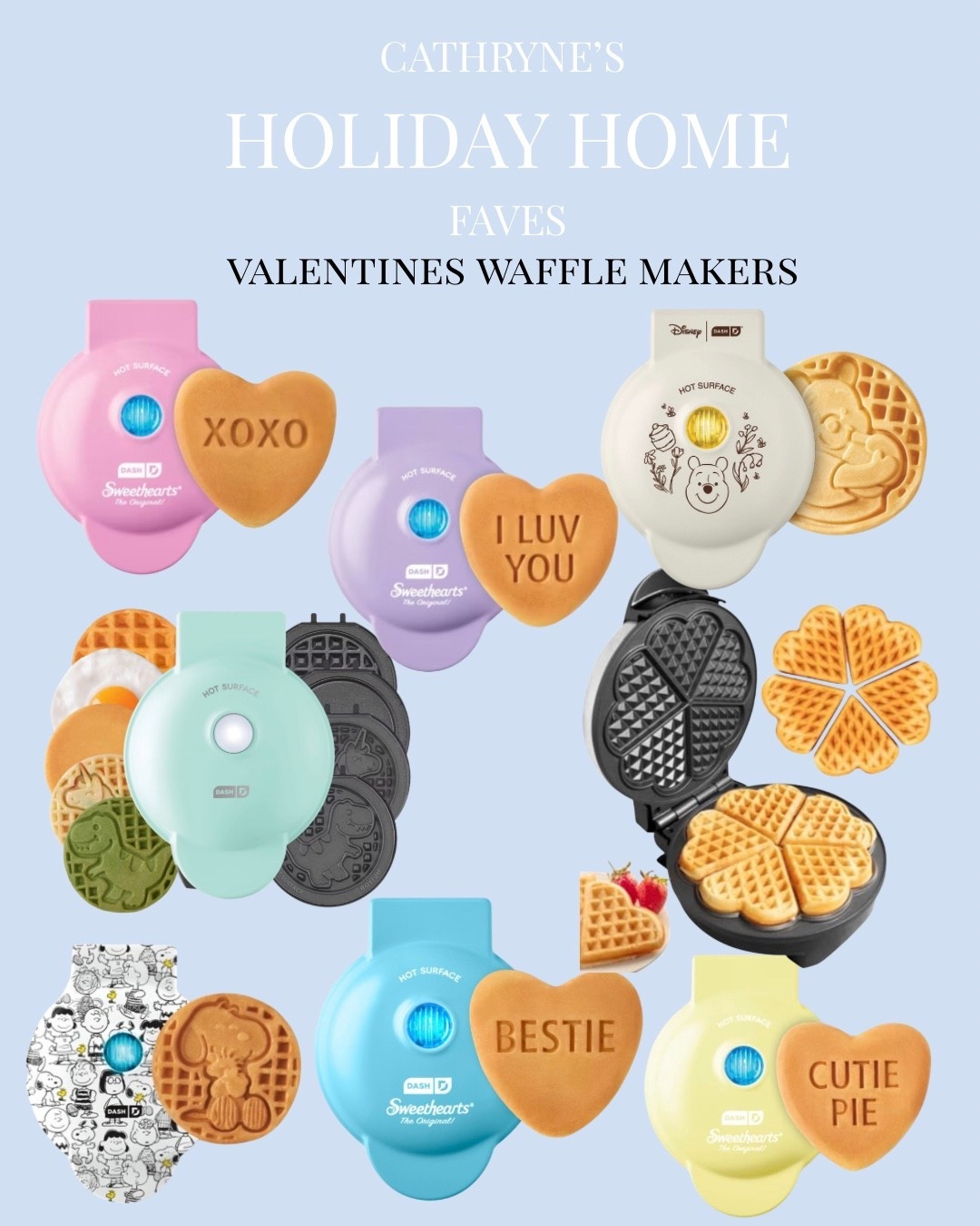 Valentines Day waffle makers 
Galentines brunch

#LTKKids #LTKSeasonal #LTKValentine