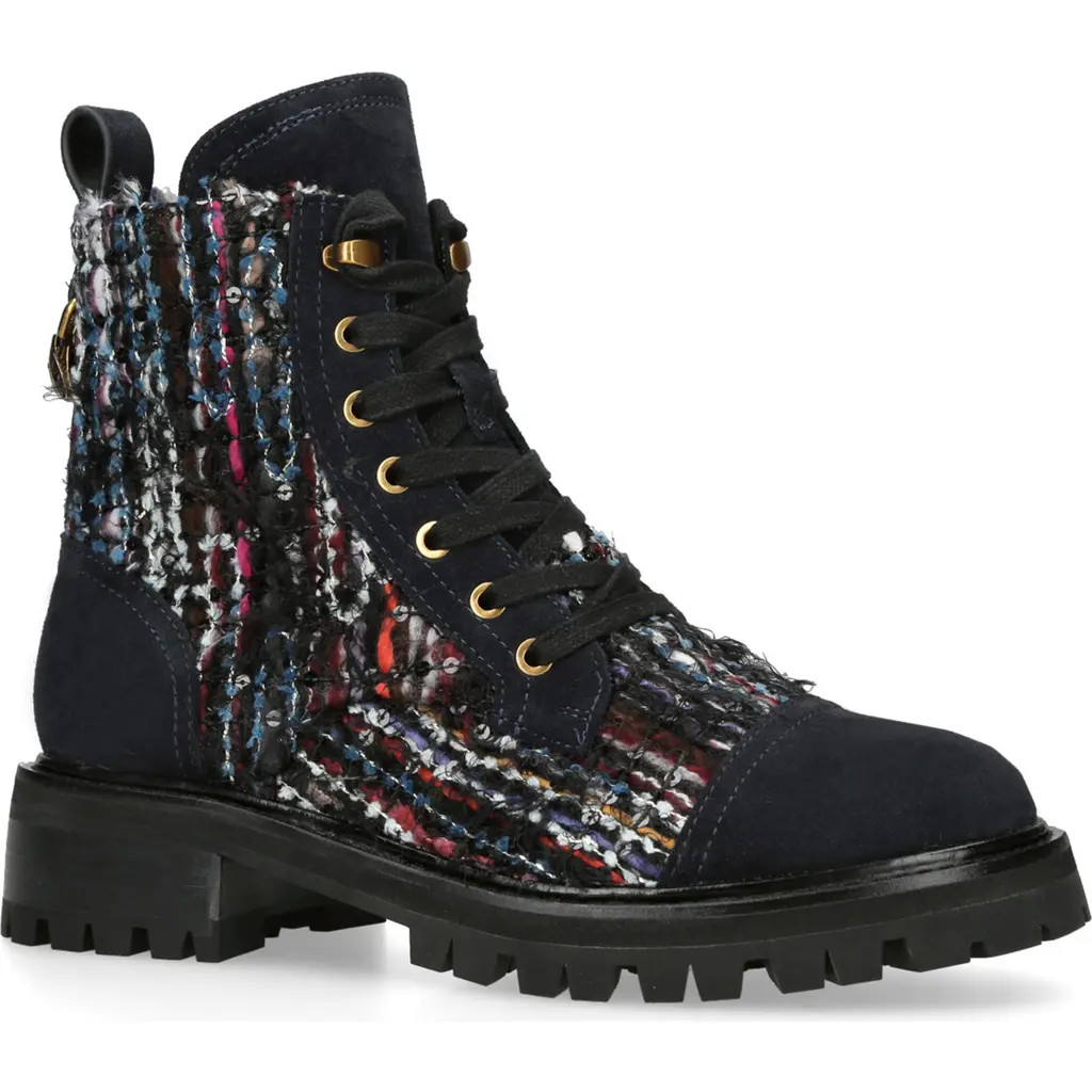 Kurt Geiger London Kensington Combat Boot in Blue Other at Nordstrom Rack, Size 6.5Us / 36.5Eu | Nordstrom Rack