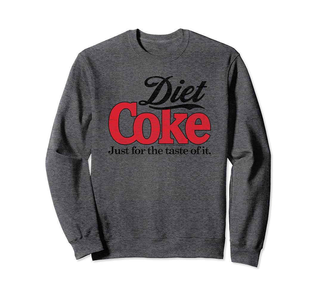Coca-Cola - Diet Coke Retro Logo Sweatshirt | Amazon (US)