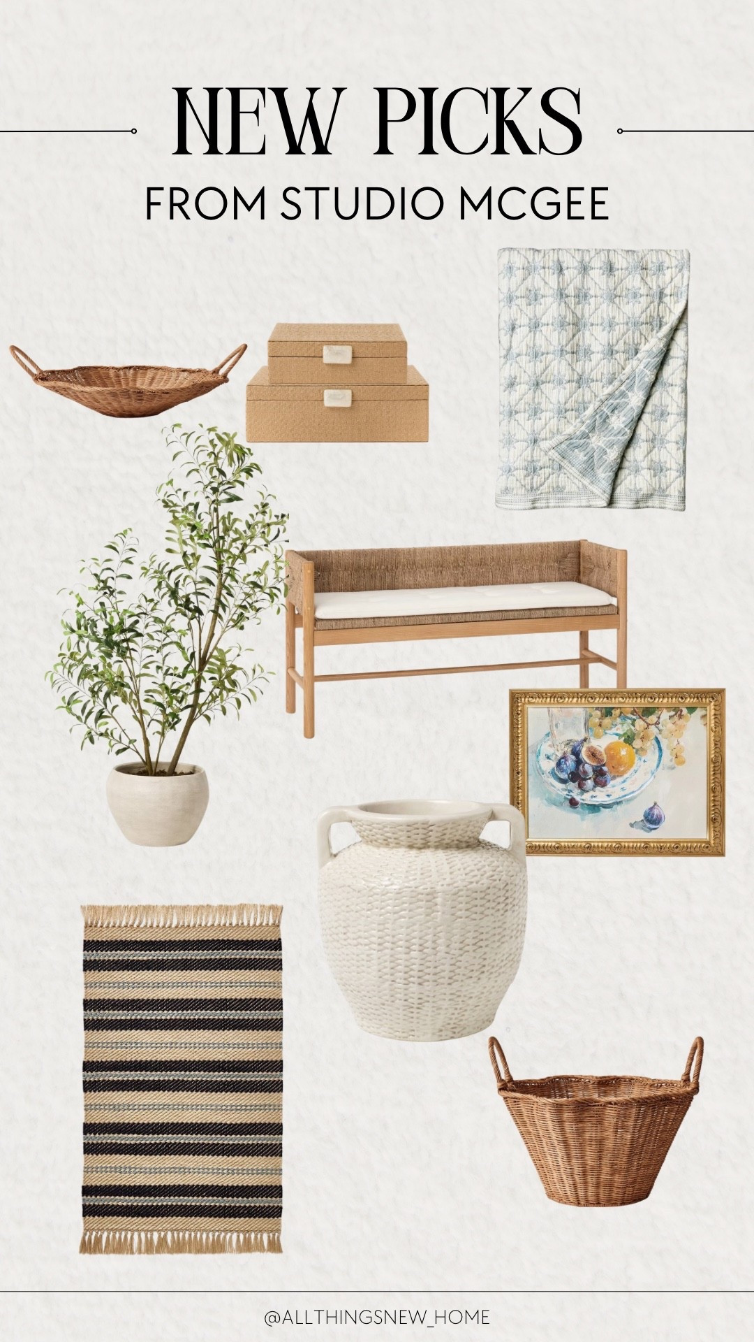 Just in! ✨ Studio McGee’s latest arrivals are here and they’re everything you’ve been waiting for. Think timeless, chic, and effortlessly cozy. 🖤 Tap to shop your favorites before they’re gone!


#LTKHome #LTKFindsUnder100 #LTKFindsUnder50