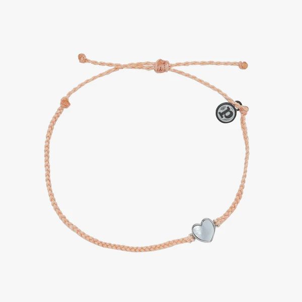 Heart of Pearl Anklet - Pura Vida Bracelets | Pura Vida Bracelets