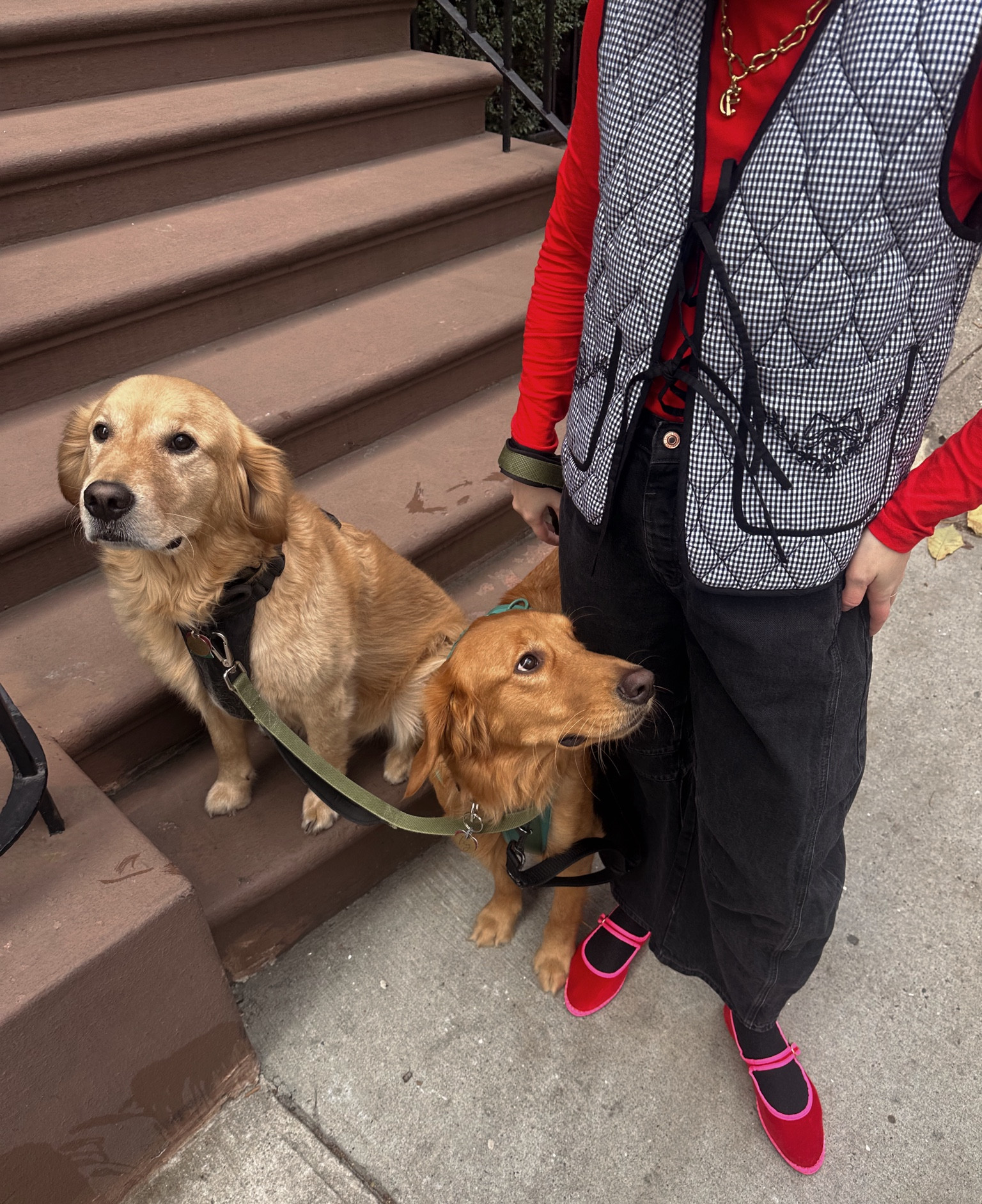 Holiday look featuring the boys! ❤️