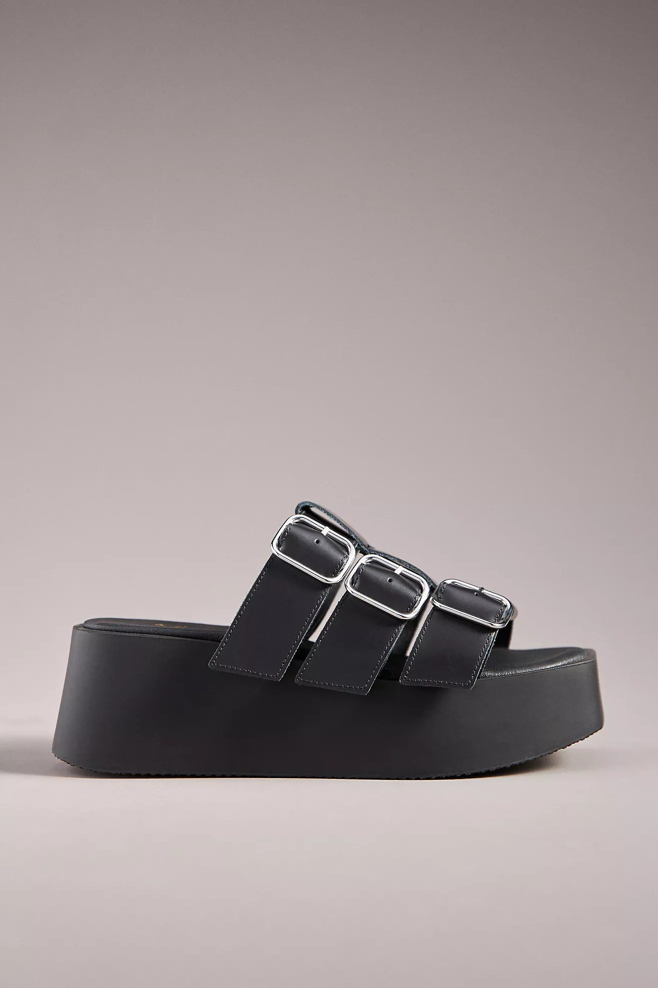 By Anthropologie Platform Triple-Strap Sandals | Anthropologie (US)