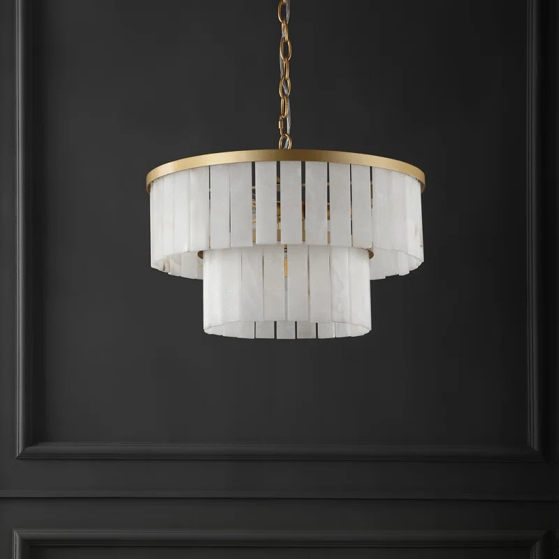 4 - Light Dimmable Tiered Chandelier | Wayfair North America