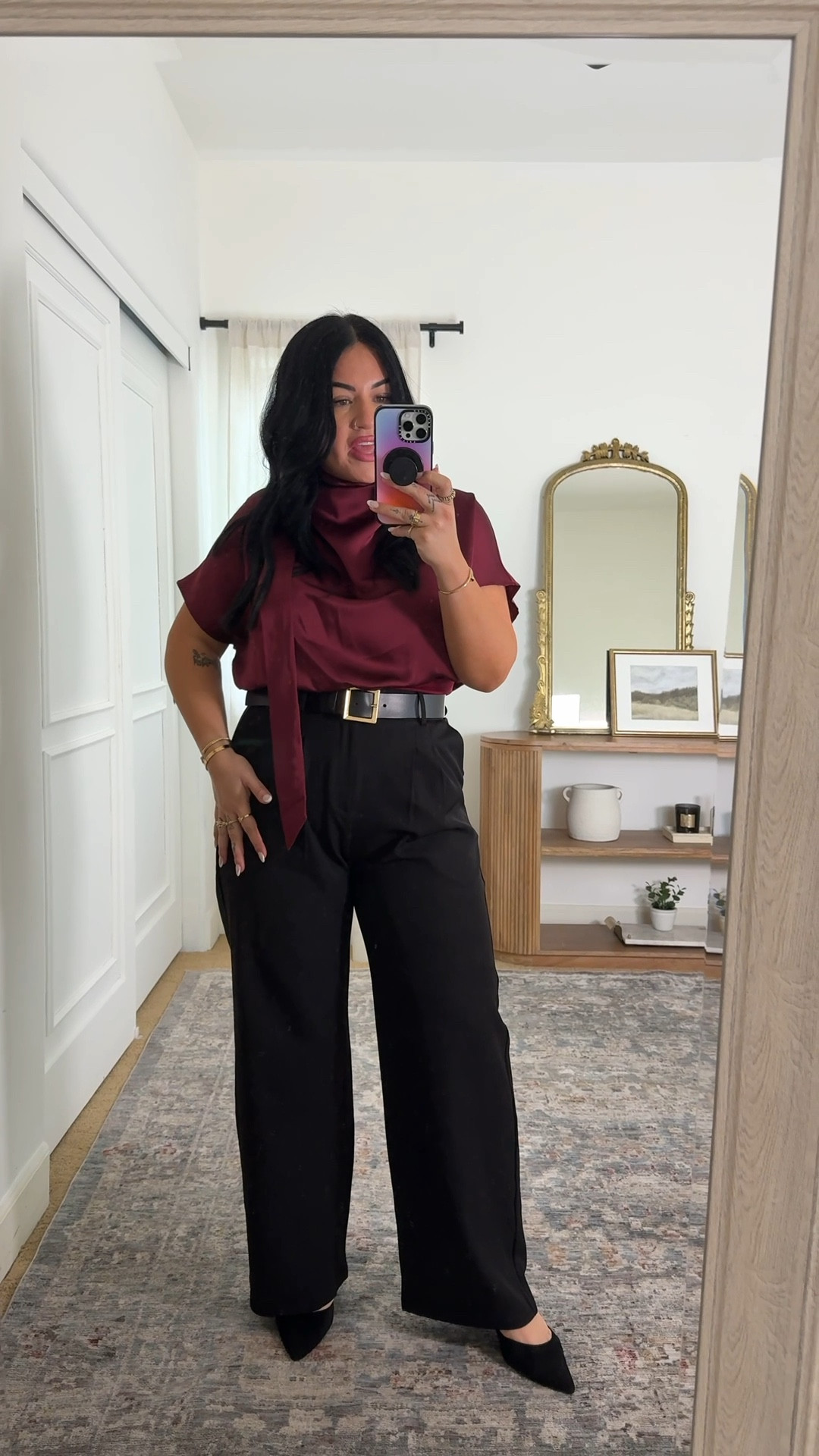 I’m wearing a size XL in everything for reference!

#LTKWorkwear #LTKgrwm #LTKMidsize