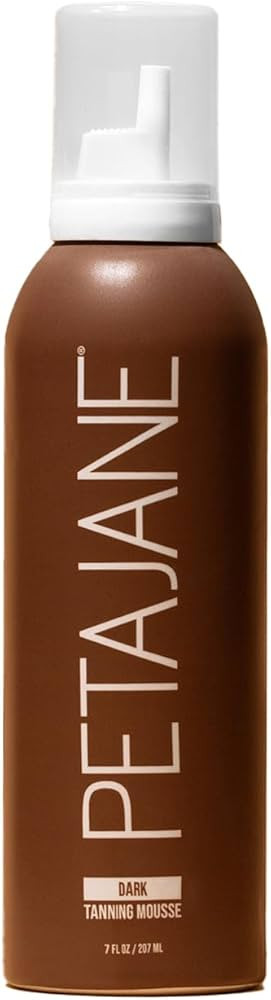 Dark Tanning Mousse 7oz - Sunless Self-Tanner for a Natural, Streak-Free, Organically Derived, Li... | Amazon (US)