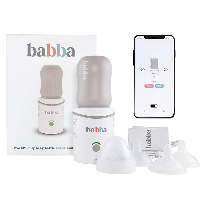 Babba Baby Bottle Cooler and Warmer - Both refrigerates and Fast Warming, Breast Milk Storage, Tr... | Amazon (US)