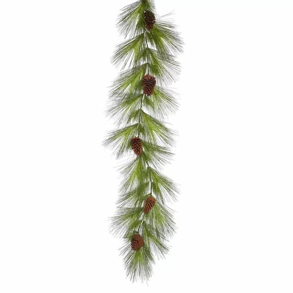 Big Mountain Pine 72'' in. Faux Pine Garland | Wayfair North America