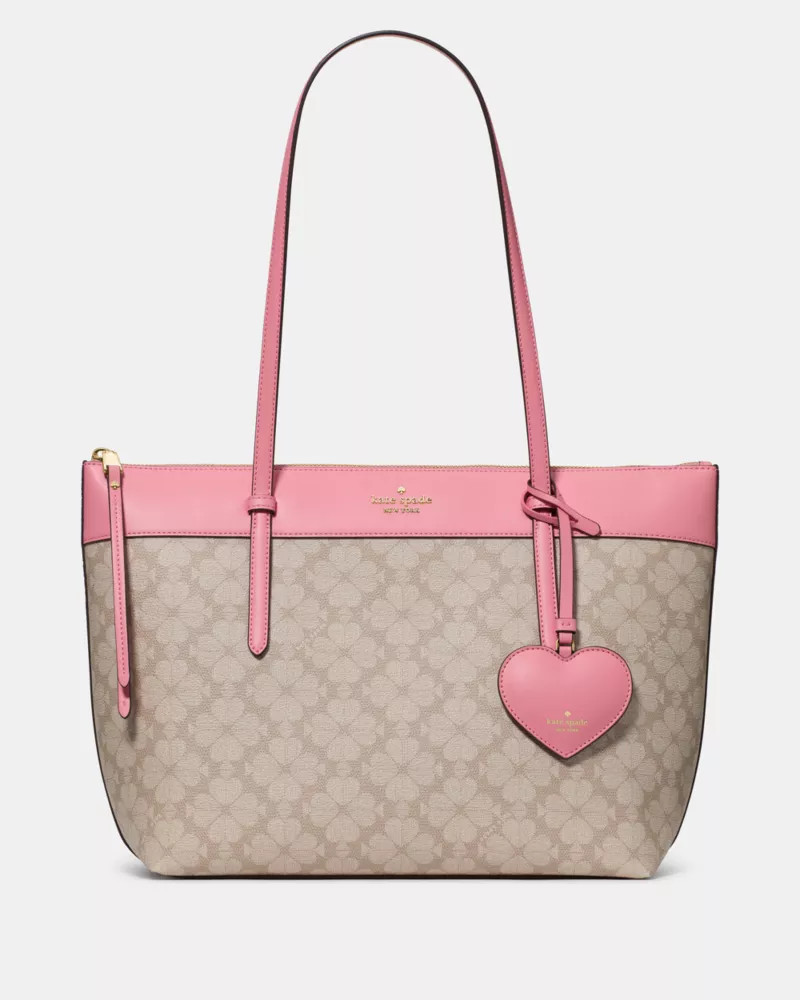 All Day Spade Flower Tote Bag With Charm | Kate Spade Outlet