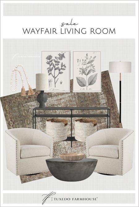 It’s a perfect time to refresh your living room with the Wayfair sale!

Accent chairs, coffee tables, console tables, wall art, table lamps, floor lamps, floor baskets, area rugs, Loloi rugs, decor bowls, home decor, spring decor, living room furniture  

#LTKhome #LTKFind #LTKsalealert