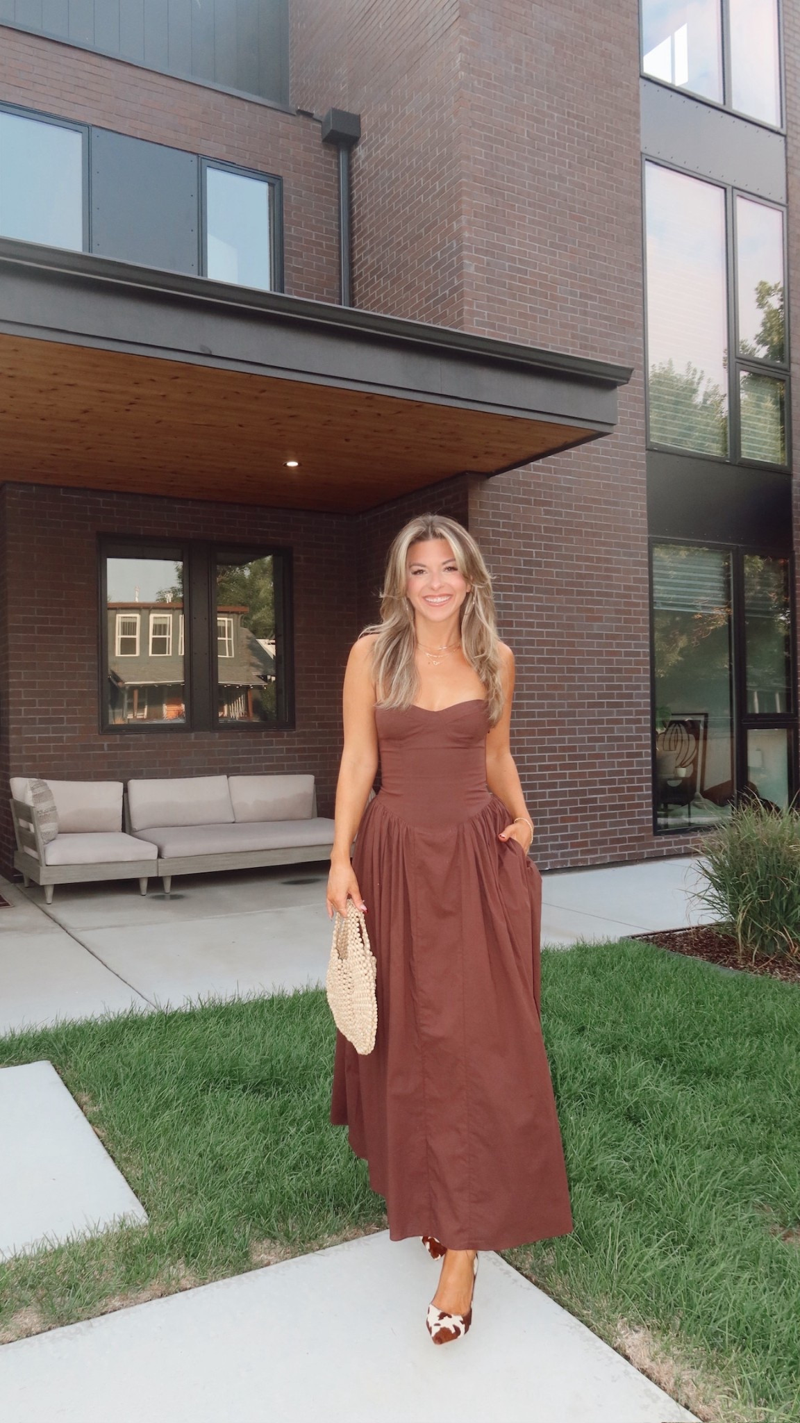 Amazon brown lace up back maxi western wedding guest dress

Electric picks code: emerson20
Dibs code: Emerson [unbothered bronze]

Wearing an xs/2

Wedding guest
Formal event
Western wedding
Fall party
Date night
Special occasion
Cow print heels

#LTKWedding #LTKStyleTip #LTKParties