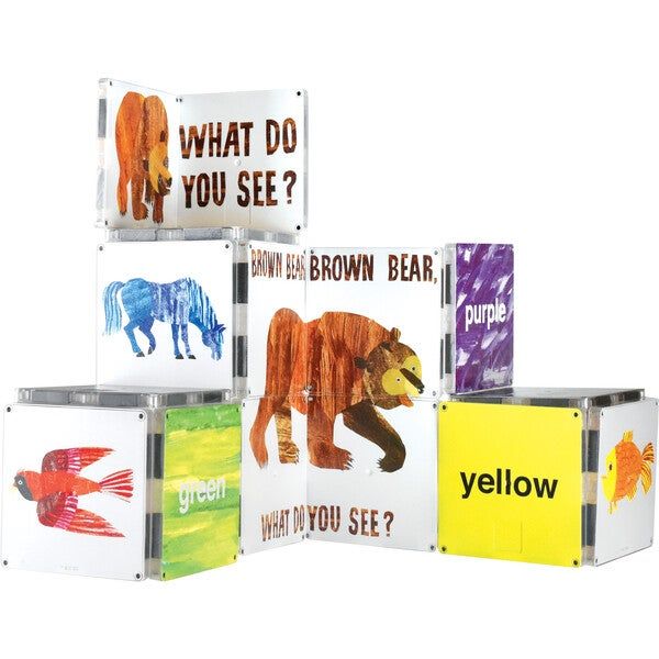 Brown Bear, Brown Bear, What Do You See? Magna-Tiles Structures | Maisonette