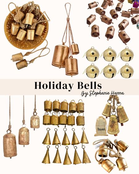 Holiday Bells perfect for DIY and Christmas 

#LTKHoliday #LTKhome #LTKSeasonal