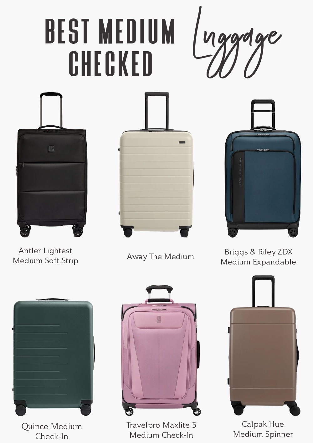 For longer trips, group travel, or fashion-forward packing, the right medium checked suitcase is a game-changer. I rounded up the best durable, stylish, travel-tested luggage you’ll actually love rolling through the airport.

Luggage for Travel | Checked Luggage | Travel Suitcase | Medium Checked Suitcase | Travel Gear

#LTKTravel