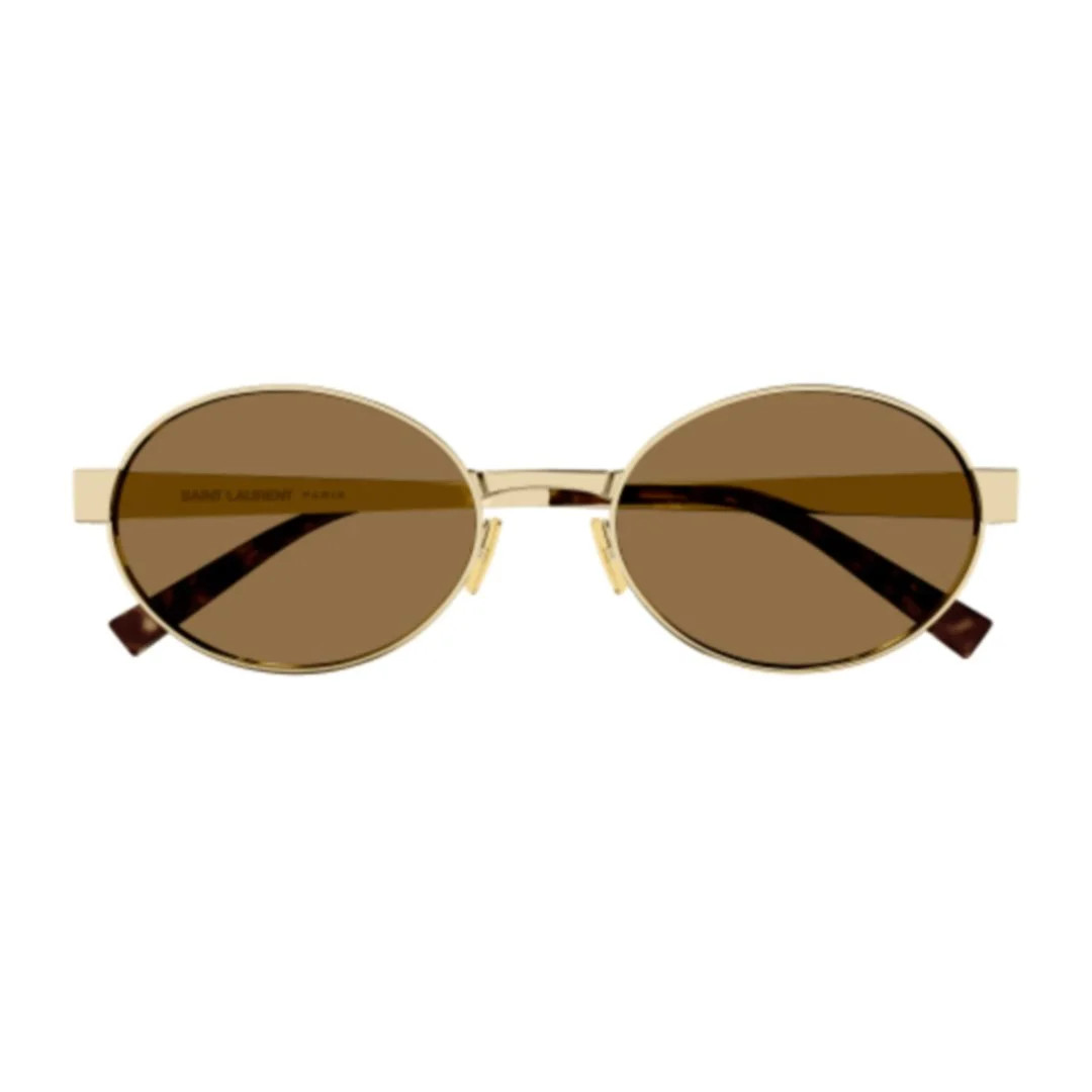 Saint Laurent Eyewear Oval Frame Sunglasses | Cettire Global