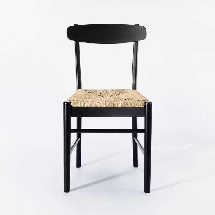 Logan Wood Dining Chair with Woven Seat - Threshold™ designed with Studio McGee | Target