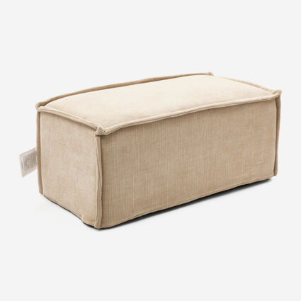 Beige Canvas Bench 40x90cm | TK Maxx