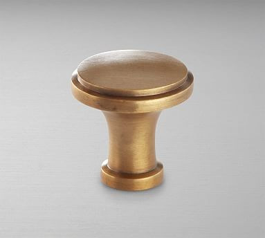 Boulevard Knob, Brass finish | Pottery Barn (US)
