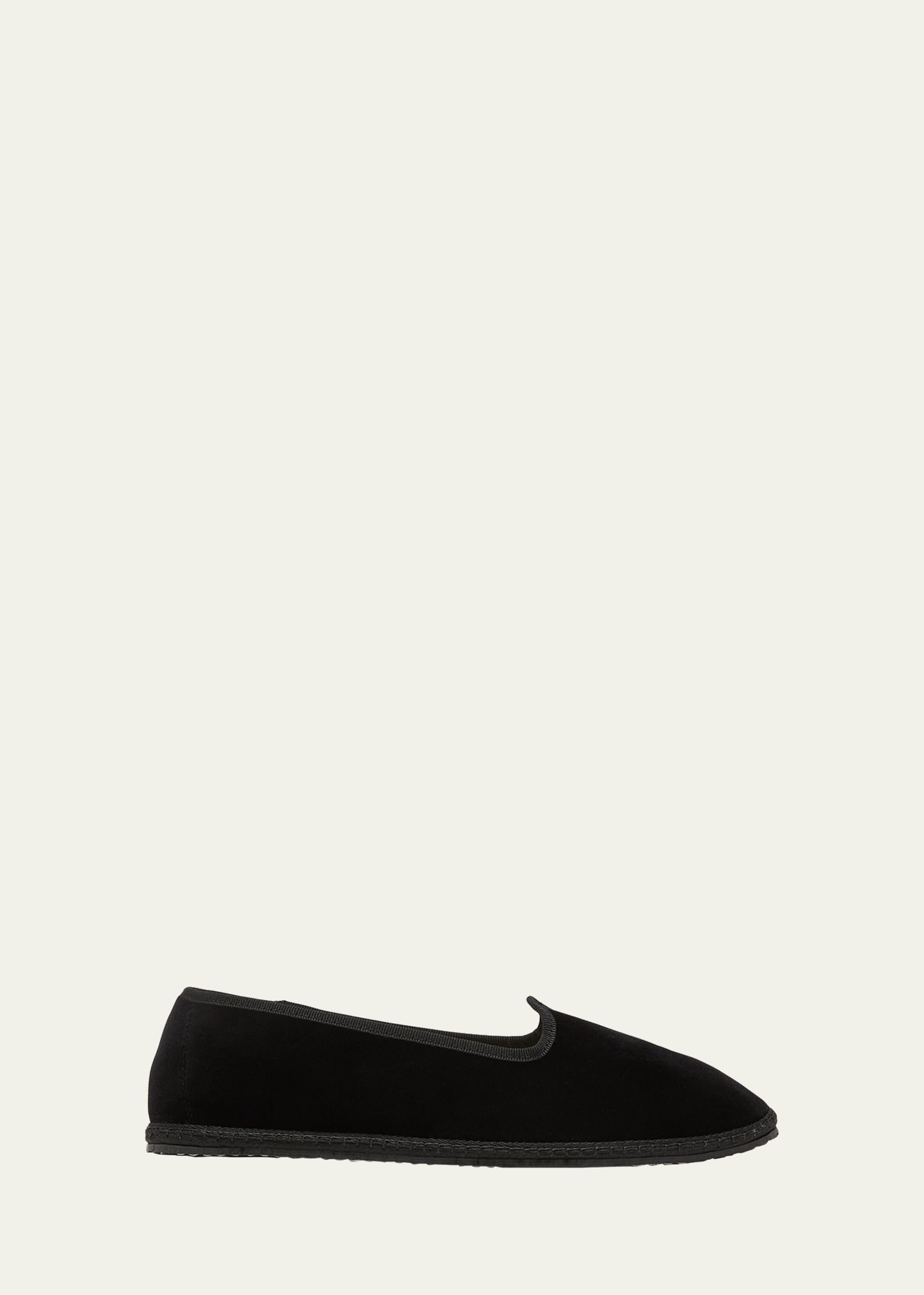 ViBi Velvet Slip-On Ballerina Loafers | Bergdorf Goodman