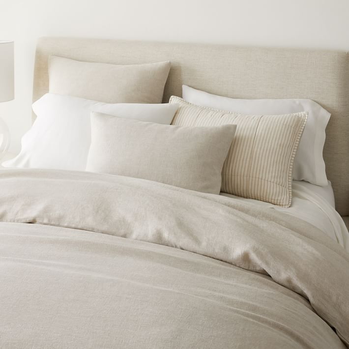 Luxurious Linen Bedding Look | West Elm (US)